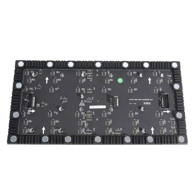 Гибкий RGB LED экран P3 для рекламы