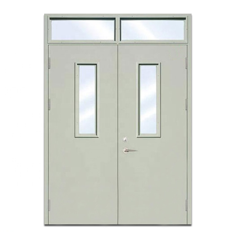 Fire Proof Door with Glass Windows