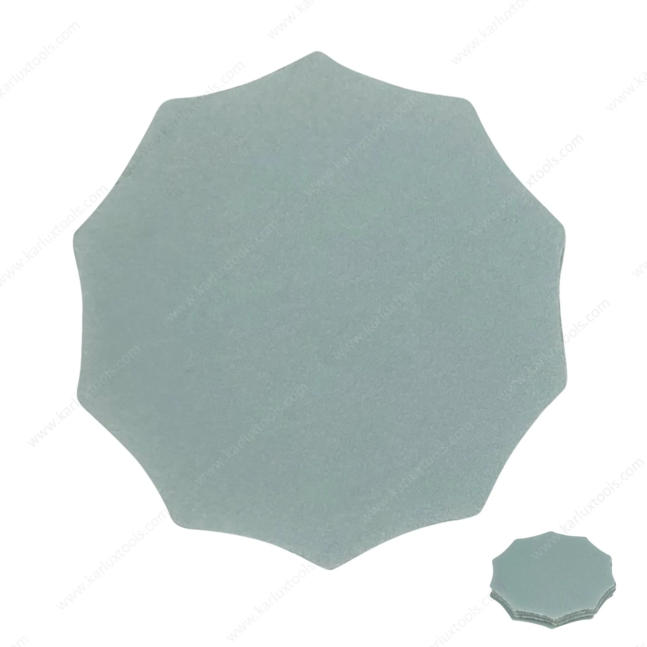 Шлифовальные диски 38мм Decagon Green Wave, зерно P80-3000