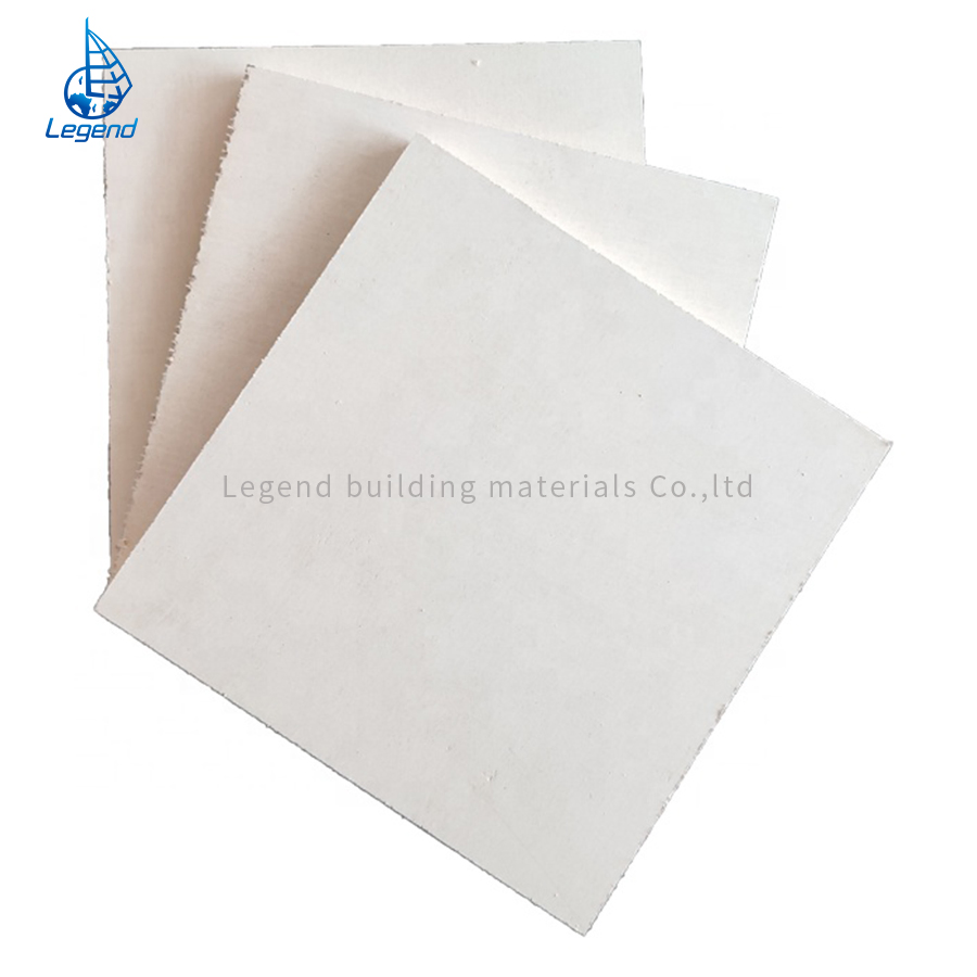 Building Materials Public Place 3.0-20mm 2400X1200mm Fireproof MGO Wall Board for Interior
