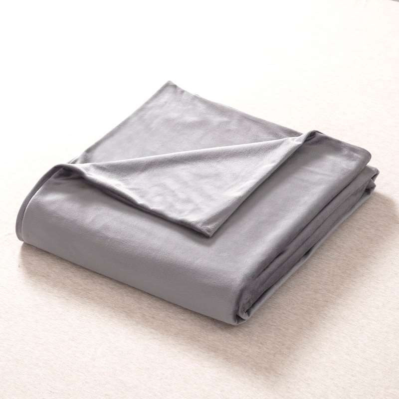 Solid Crystal Velvet Weighted Blanket Duvet Cover