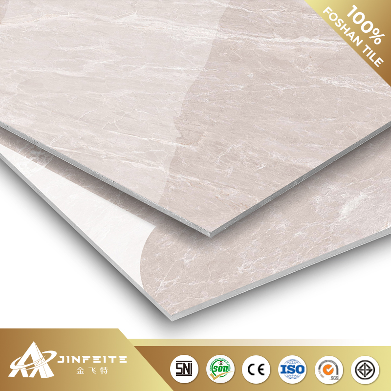 Glazed Polishe Marble Tile Beige Color Luxury Design 60*60cm Promotion Price for Resell
