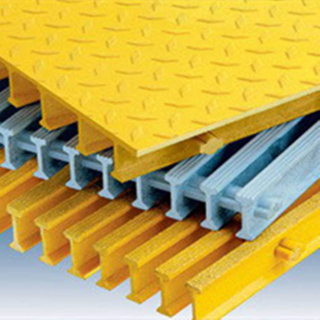 Fiberglass FRP Pultruded Grating with Grit on Top