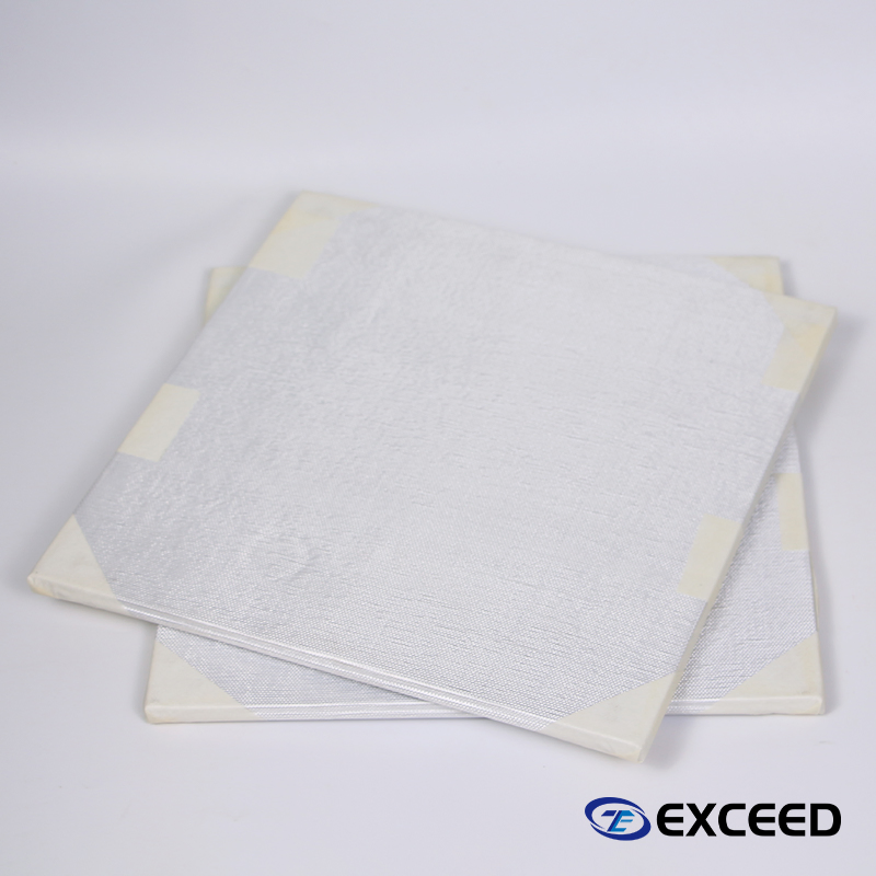 Fumed Silica Core Vacuum Insulated Panel for Building Roofs