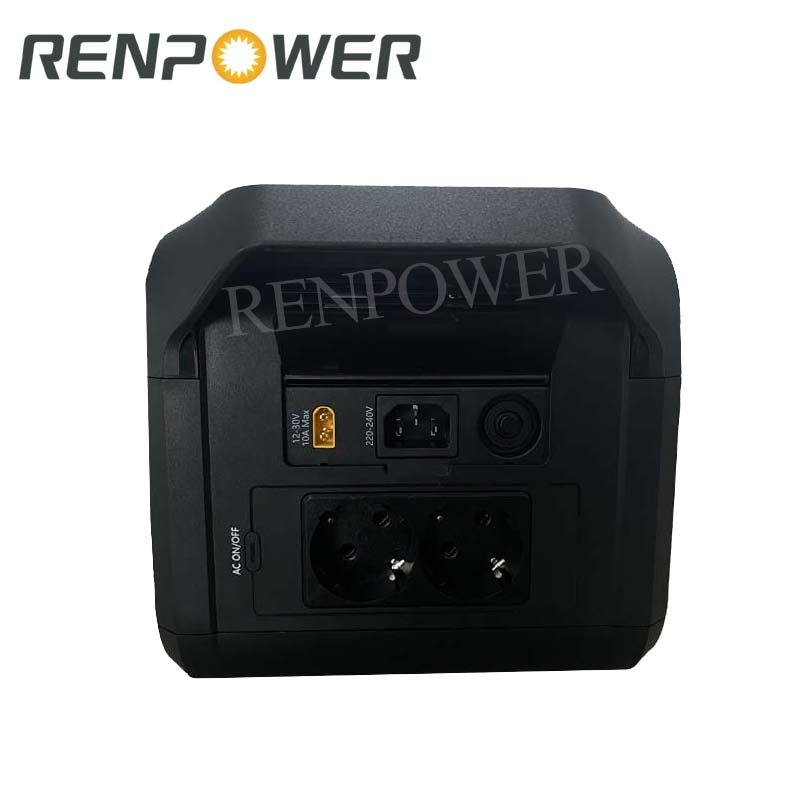 500W Portable Solar Power Station Lithium Battery for Outdoor Camping Fishing