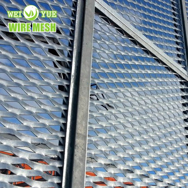 4X8 10X20 Flattened Diamond Expanded Metal Mesh Sheet Diamond Expanded Metal Mesh Gothic Metal Mesh Sheet