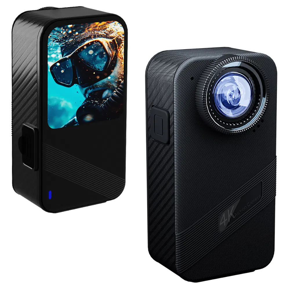 Экшн-камера Zoom с Wi-Fi, водонепроницаемая