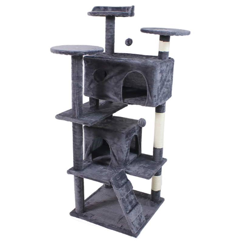 Multi-Functional Cat Tree for Winter Warmth and Fun Activities