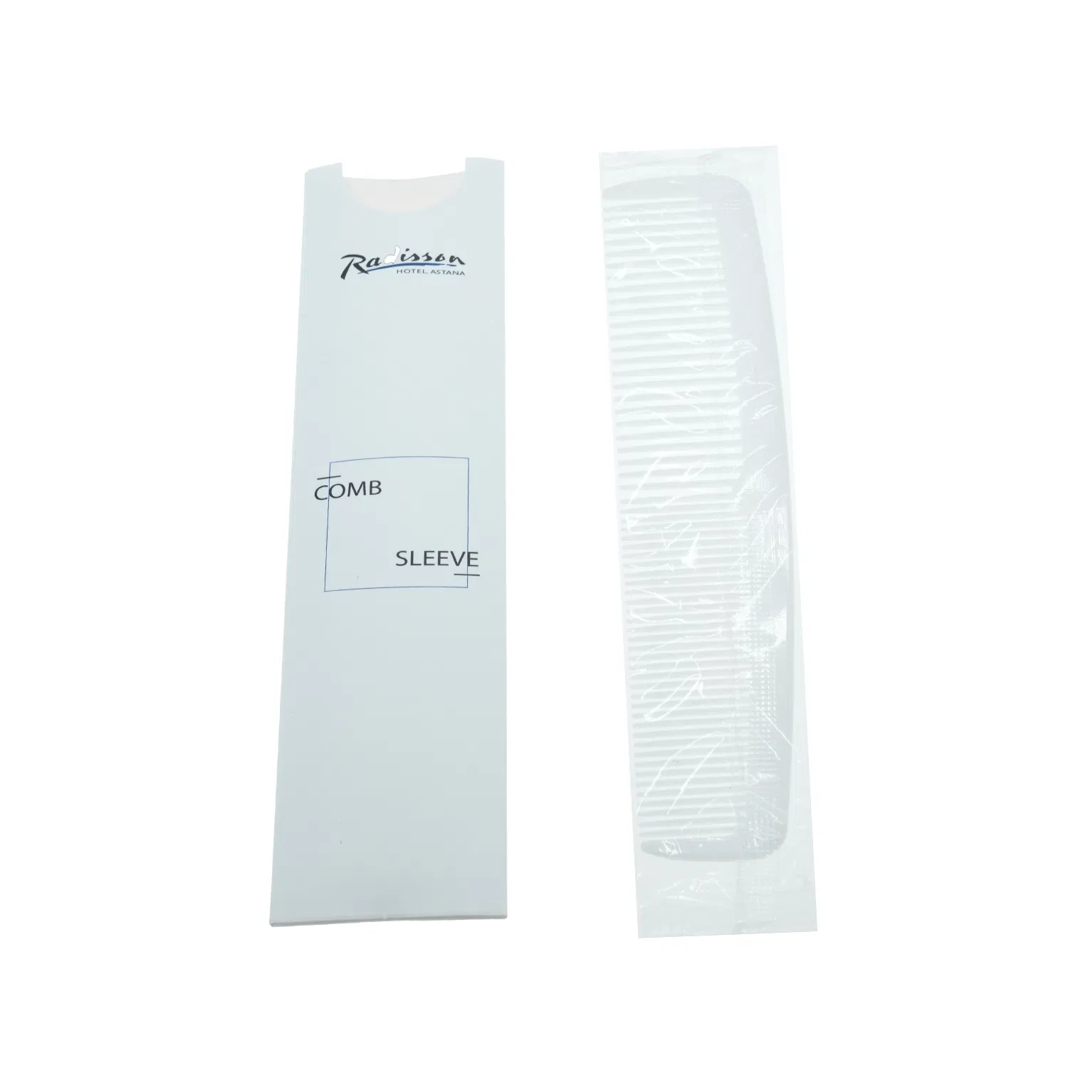 Disposable Comb in Box with Hotel Amenities for Guest Room Using