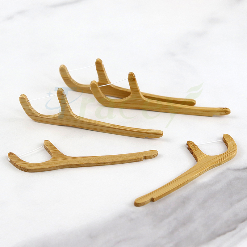 Bamboo Material Dental Floss Nylon Thread