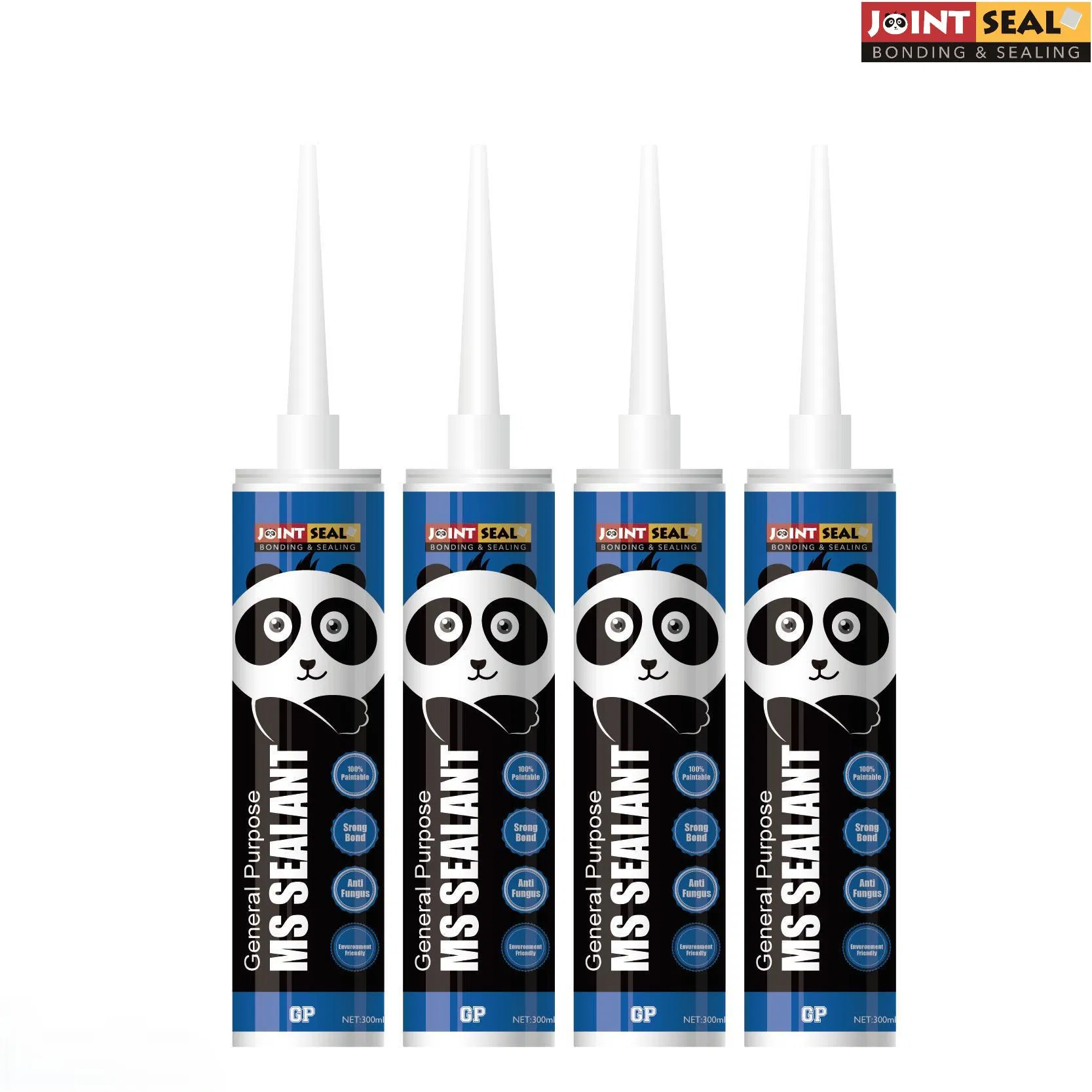 300ml Heat Resistant Silicone Sealant Universal Paintable Sealant Ms Sealant Fast Cure Selantes