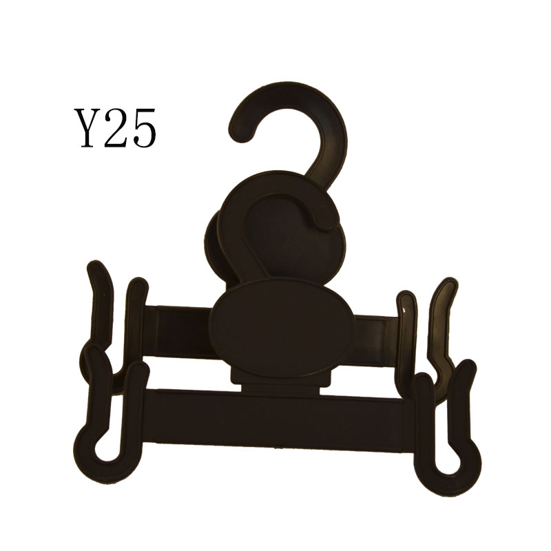 Custom Small Cute Black plastic Shoe Hanger for Dsplay