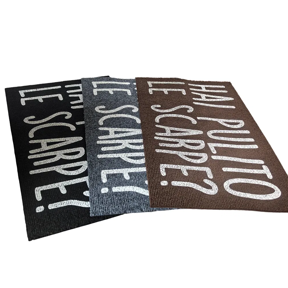 Screen Printing Door Mats for Home Entrance Luxury Entrance Front Door Mat