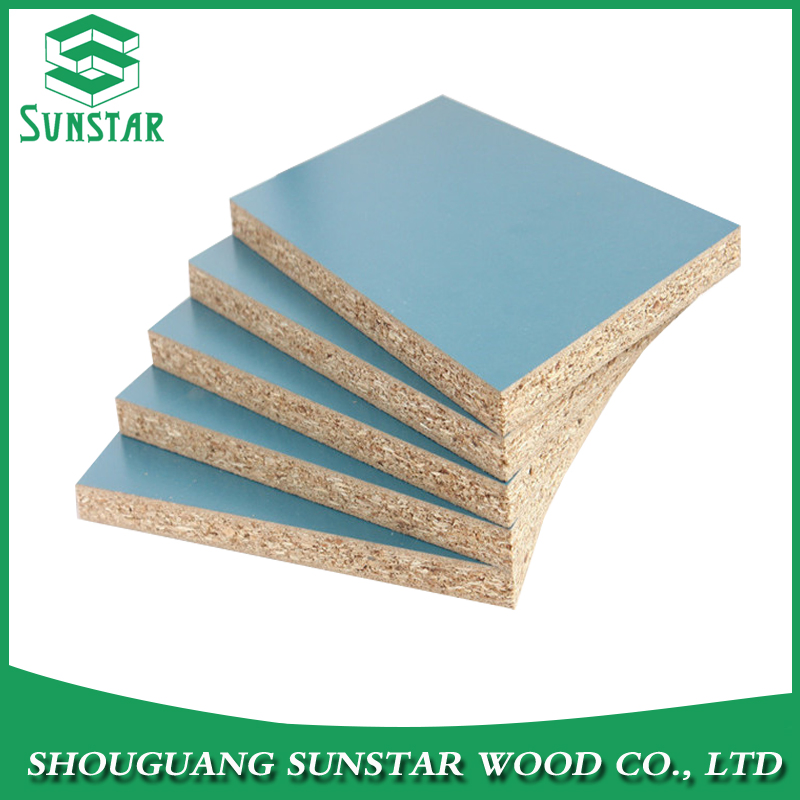 on Sale Wood Fiber Melamine Particle Board for Interior Decoration