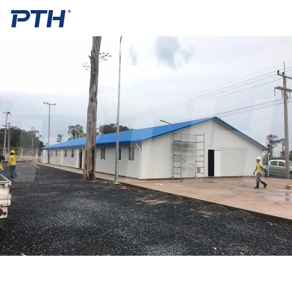 3-Floor Residential Building with Prefab Light Steel Framing and Alc Panel