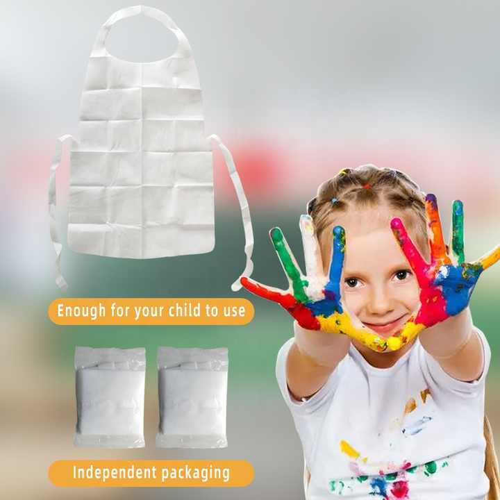 Customized Non Woven Restaurant Bib Disposable Bib