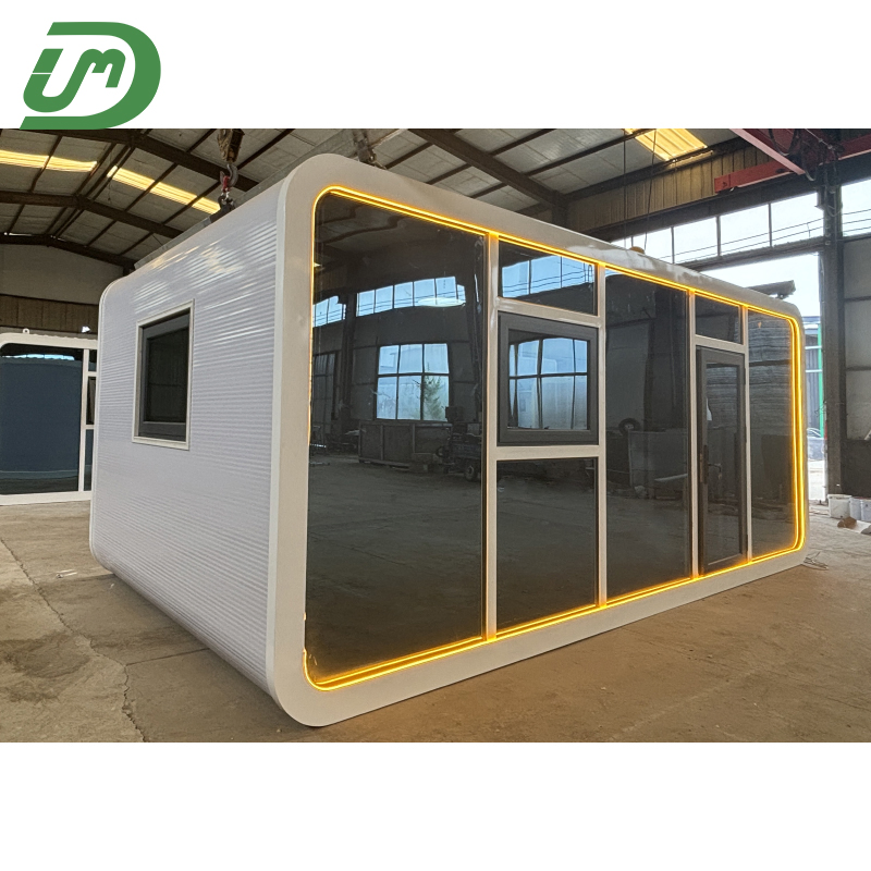 New Type of Hotels in The Cultural and Tourism Industry Prefabricated Capsule House Commercial Space Airship Pod