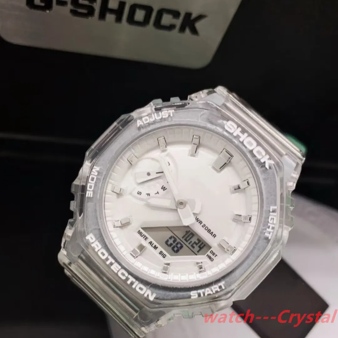 2026 Christmas G Watches Shock Silicone Strap, Metal Bezel, Octagonal Shock Resistant Men's Watch