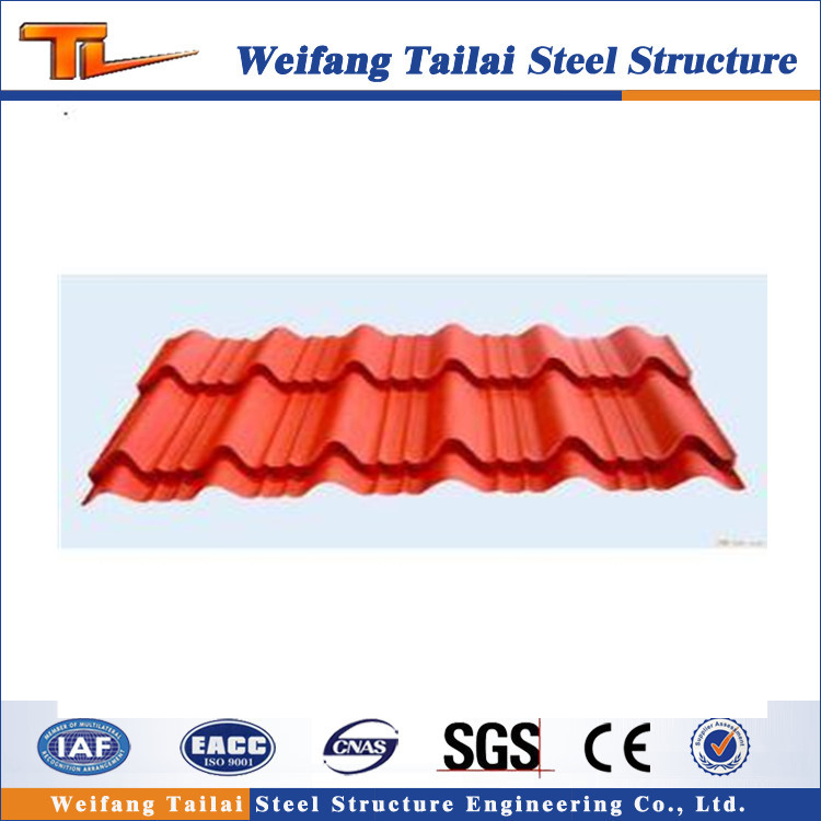 Galvanized Steel Sheet Roof and Wall Panel Steel Structure Building