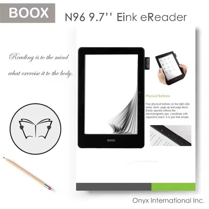 10 Inch English Kids Android Ebook with Bt TF WiFi