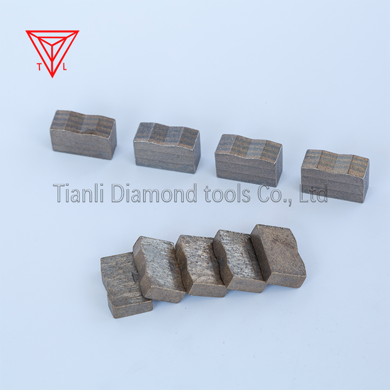 24*13/14*8.0/7.4mm Diamond Segment for Indian Granite