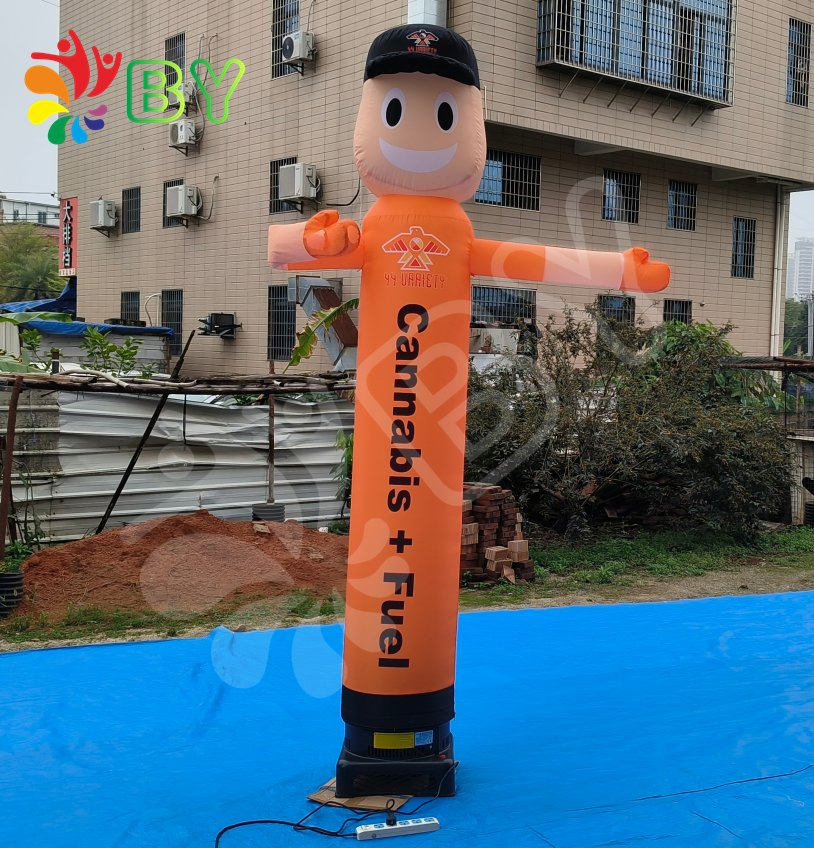 Cheap Inflatable Air Dancer Digital Printed Nylon and PVC Model for Events Parties with Blower