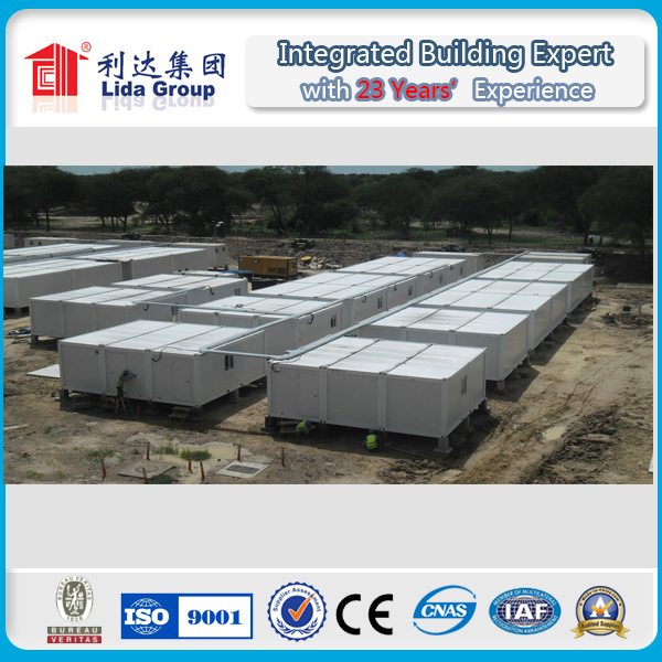 Low Cost Container House for Labor Camp with Kitchen / Toilet / Clinic / Ablution / Hospital