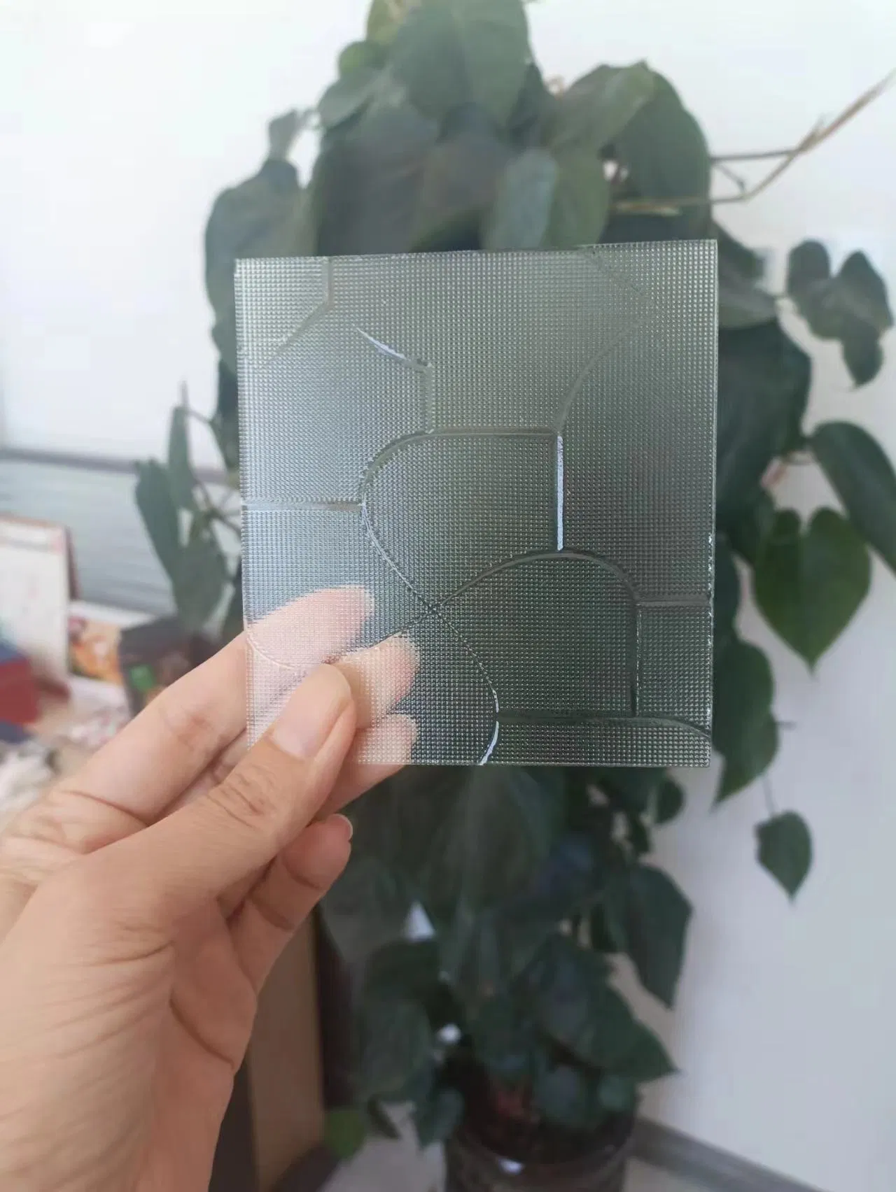 Popular Ultra Clear Pattern Glass