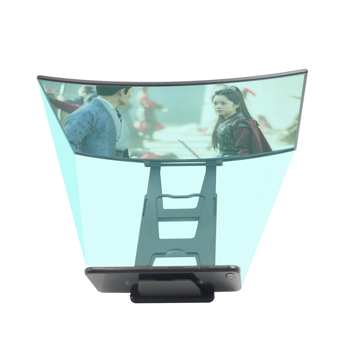 3D-лупа для экрана телефона с изогнутым экраном