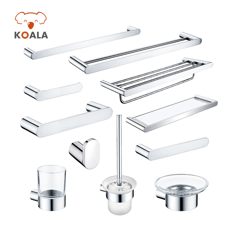 Bathroom Shower Fitting Single Round Metal Glass Toothbrush Cup Holder