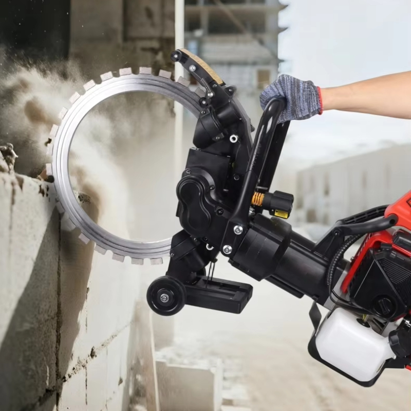 Glgw Gasoline Powered Ring Saw Cutter for Cutting Thick Stone and Masonry Walls