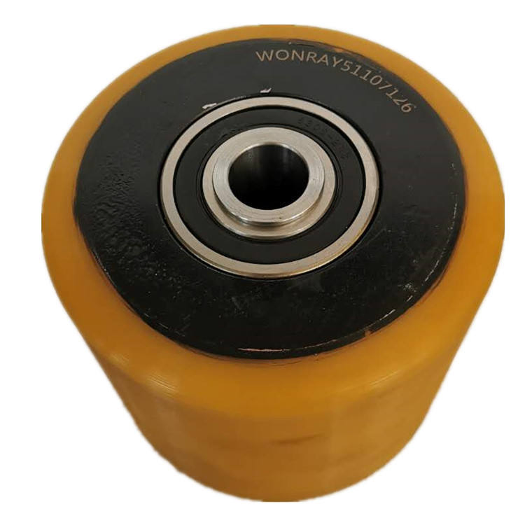 Factory Directly Forklift Polyurethane 85X74/76-13 Assy Load Roller Wheel Bt 220212