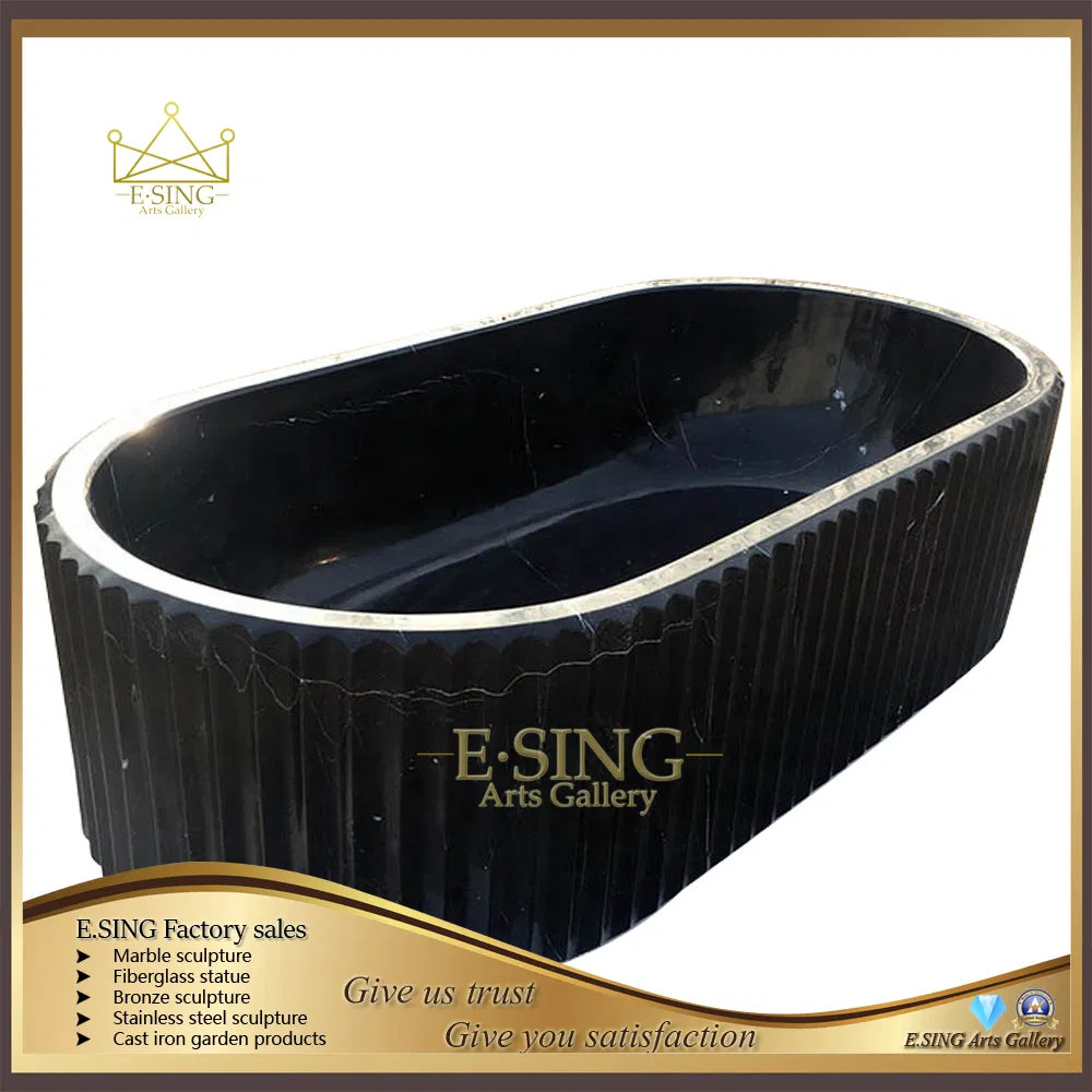 Овальная мраморная ванна ESING EB166