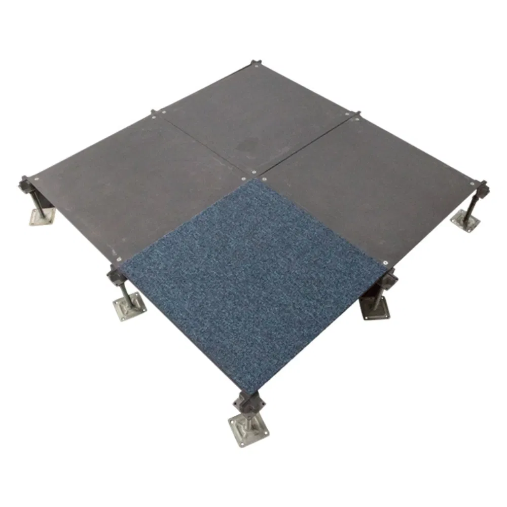Heavy-Duty Steel Raised Floor - Modular Easy Cable Access for Offices