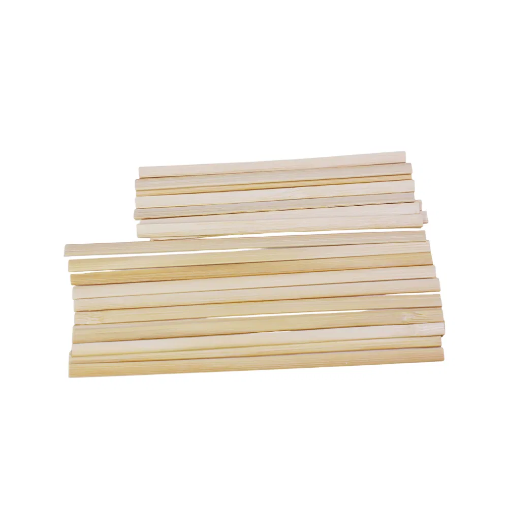 Individually Paper Wrapped Disposable Bamboo Coffees Stick Stirrers for Tea and Coffee