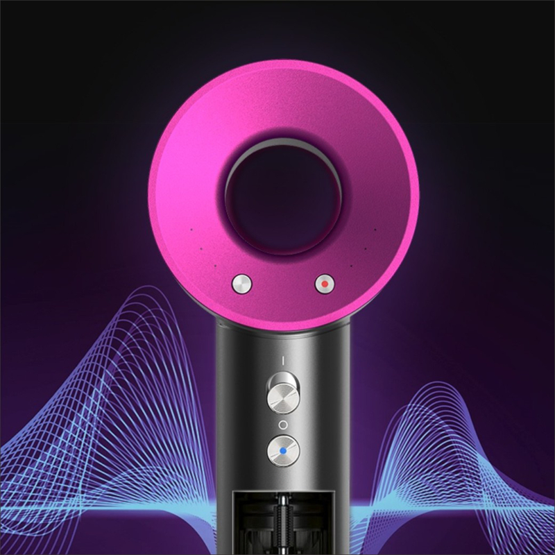 Lightweight Build 1600W Motor Cool Shot Function Negative Ion Technology Hair Dryer