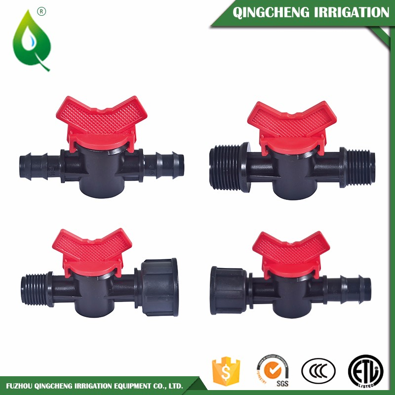 Garden Supplies 16mm 0.5inch Agriculture Irrigation Valve 1/2 Inch Shut off Valve for Garden Hydroponic Sprinkler System