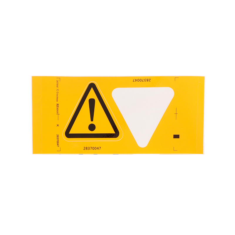 Weatherproof and Temperture Resistant Dangerous Noticed Warning Label Printing