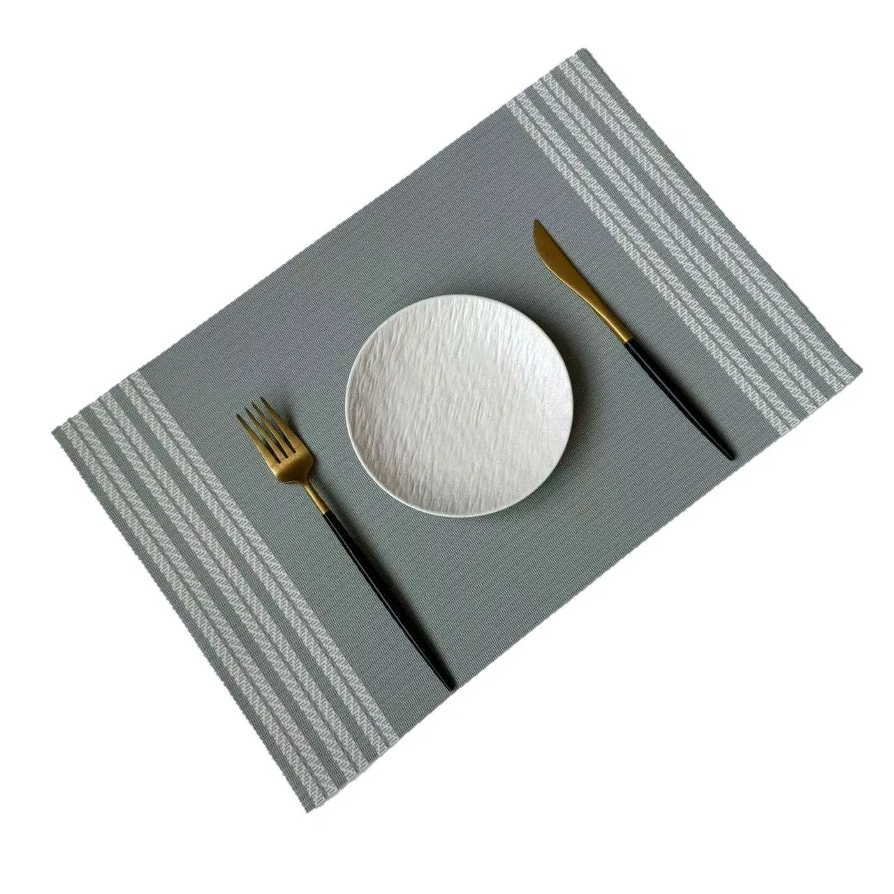 Wholesale New Function Pure Colour Waterproof Anti-Slip Thermal Insulation Placemat