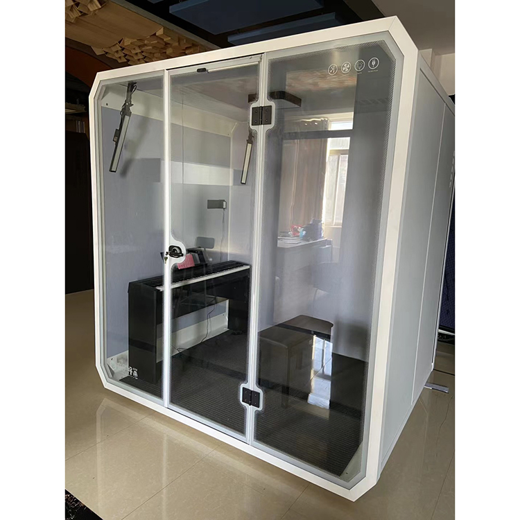 Mini House Phone Booth Soundproof Isolation Single Telephone Office Pod