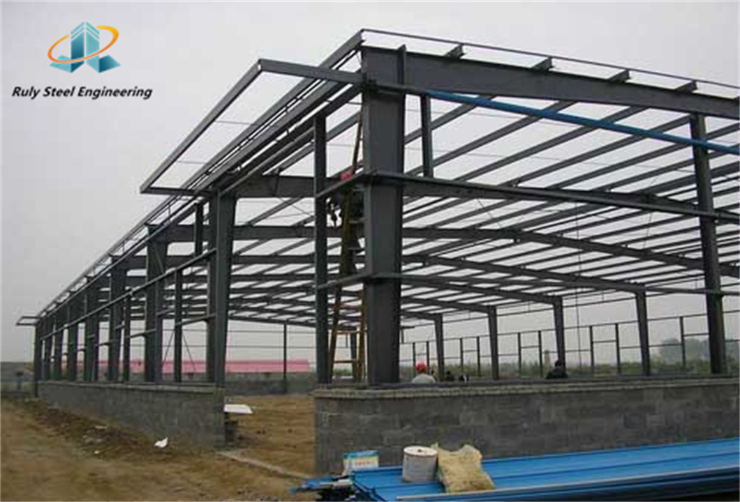 Steel Support Beam Prefab Structural Steel Beams and Columns Fabrication