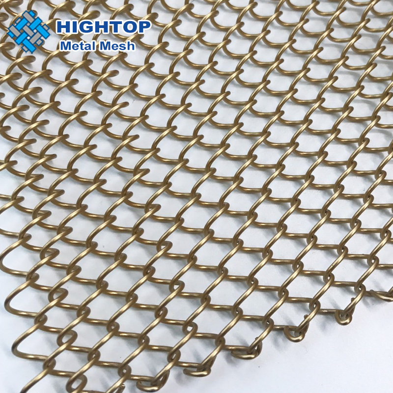 Chain Link Metal Mesh Curtain Mesh Drapery