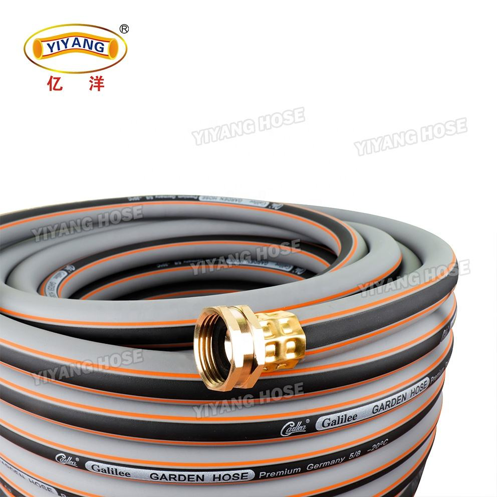 Hot Sale 25FT 50FT 75FT 100FT 5/8 8-10 Bar Working Pressure High Quality Garden Hose Hybrid PVC Garden Hose