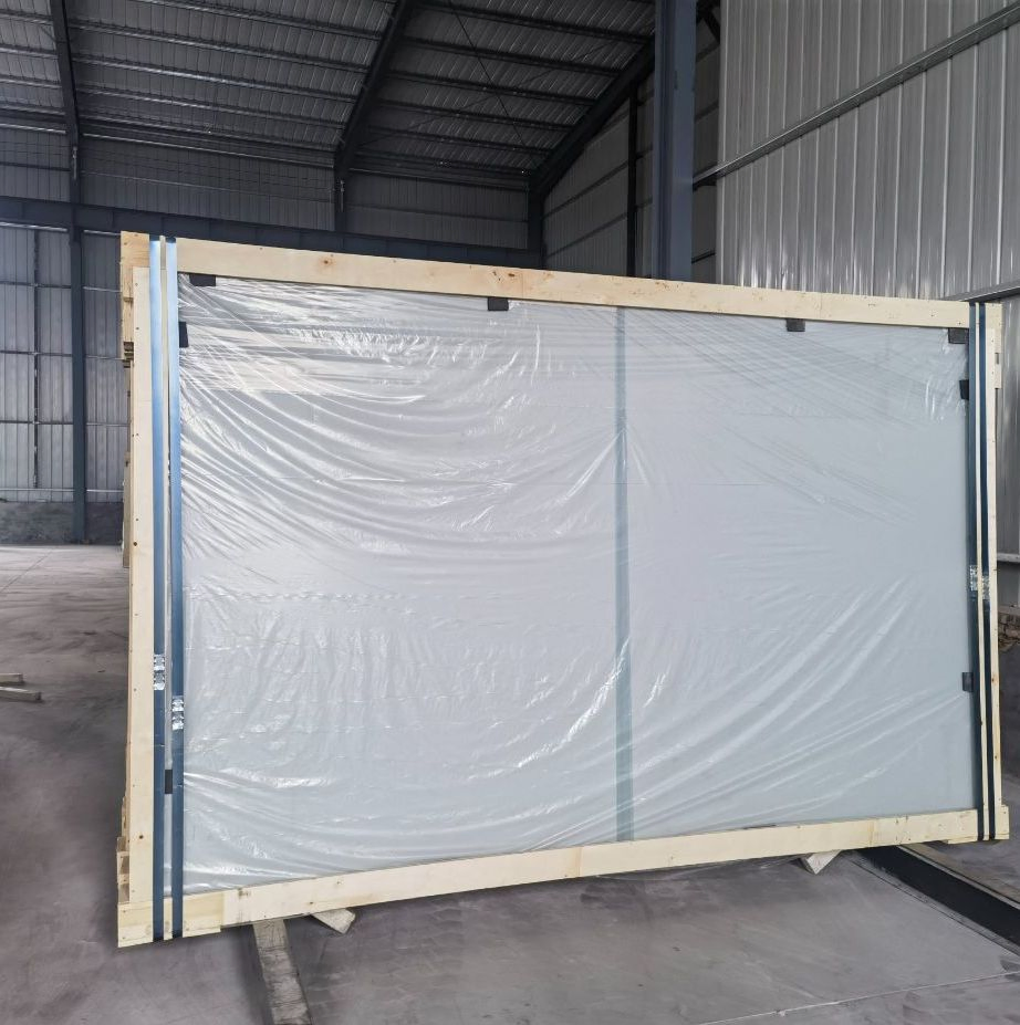 Art Decorative Frosted Acid Etched Glass for Wall Window Door Balustrade Furniture Bathroom Office Partition Architecture with China Factory Manufacturer Price