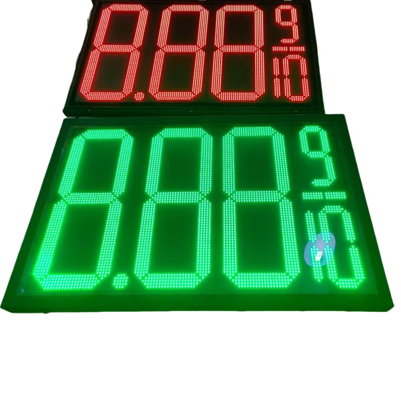 Petrol Station Wireless Forcort WiFi APP with RF Remote Controlle Digit Sign Gas Price 7 Segment LED Display