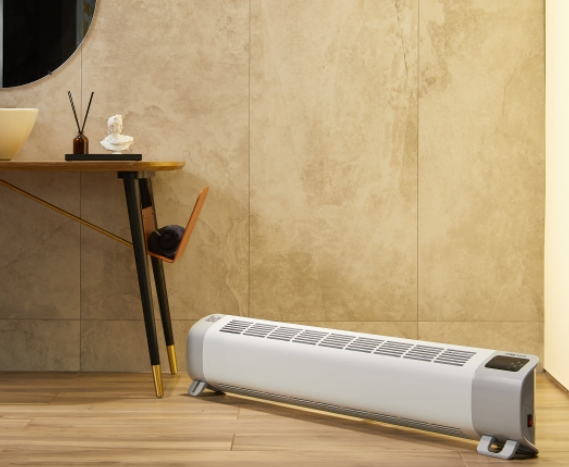 2000W Home Space Quiet Floor Baseboard Heater with Radiator Smart Electric Heating