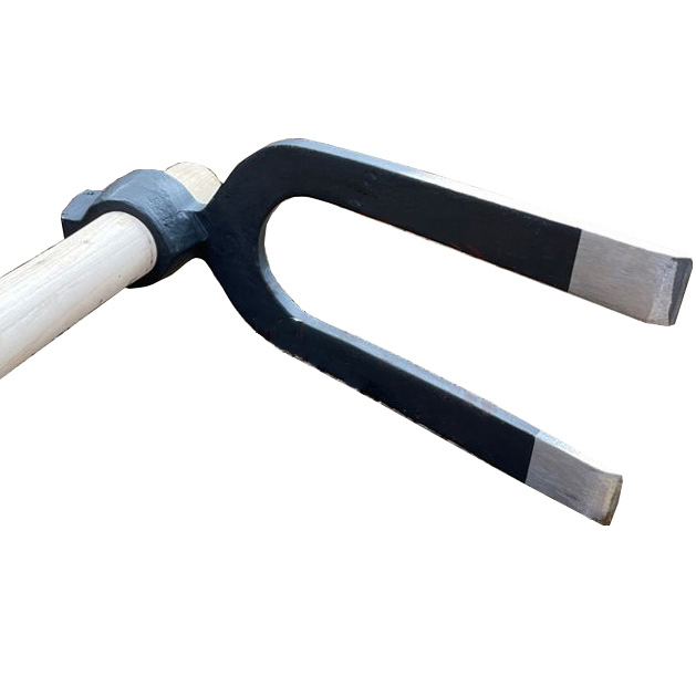 Farm Agriculture Tools Africa Type Carbon Steel Garden Digging Fork Hoe B. Cock Brand