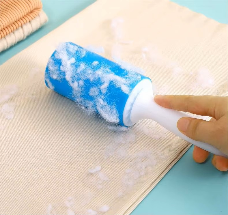Reusable Washing Lint Roller Silicone Pet Brush Hair Remover for Dog and Cat