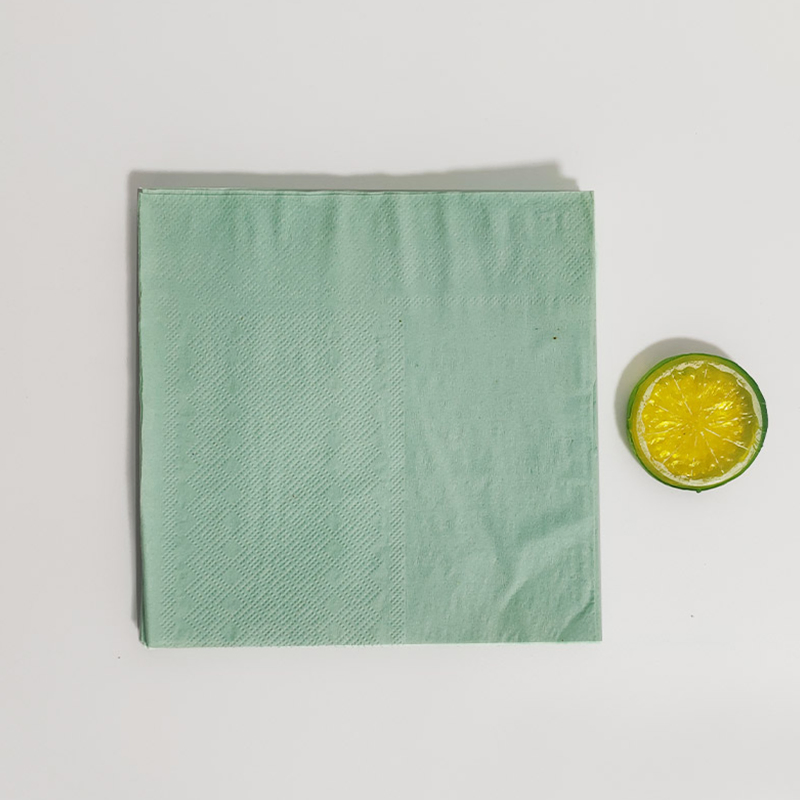 Disposable Sage Green Paper Napkins in Bulk at Cheap Wholesale Price