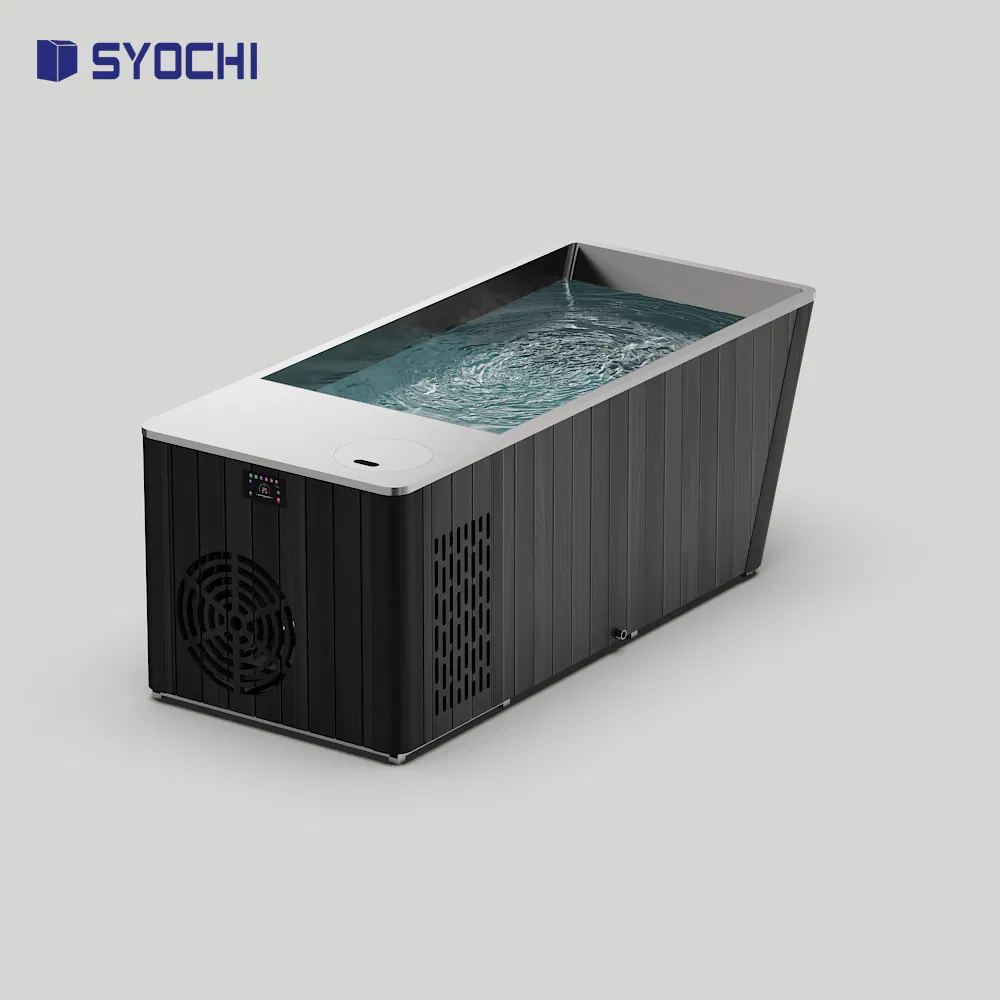 Деревянная купель Syochi с нержавеющей сталью